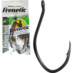   Frenetic FS602 fekete nikkel extra méretes harcsá és tengeri halas 4/0-s harcsázó horog 4 db/csomag