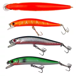 Frenetic Piker zöld-fekete 9,5 cm 7,6 g minnow wobbler