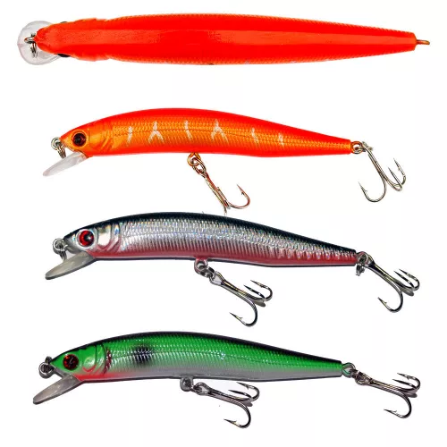 Frenetic Piker zöld-fekete 9,5 cm 7,6 g minnow wobbler