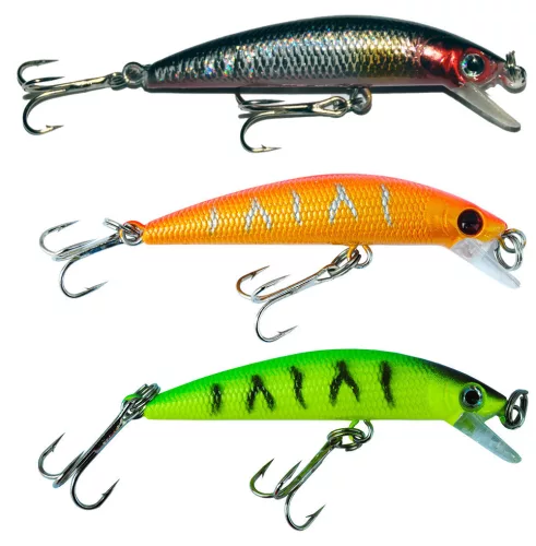Frenetic Flicker zöld 6 cm 3 g minnow wobbler