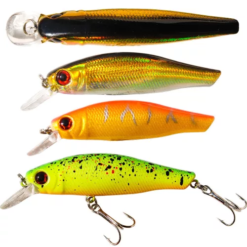 Frenetic Raiser sárga-zöld 7,5 cm 7,5 g minnow wobbler