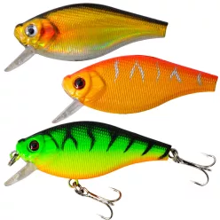 Frenetic Pounder narancs 5,5 cm 3,8 g crankbait wobbler