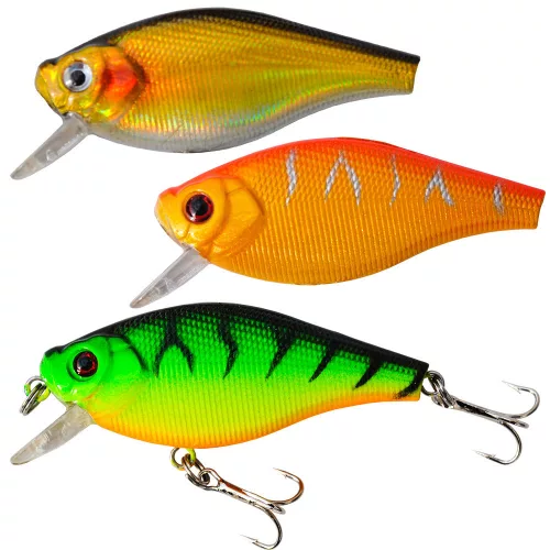 Frenetic Pounder narancs 5,5 cm 3,8 g crankbait wobbler