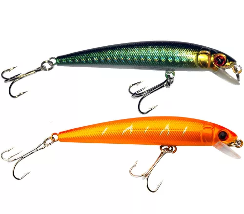 Frenetic Slider narancs-barna 8 cm 5,8 g minnow wobbler