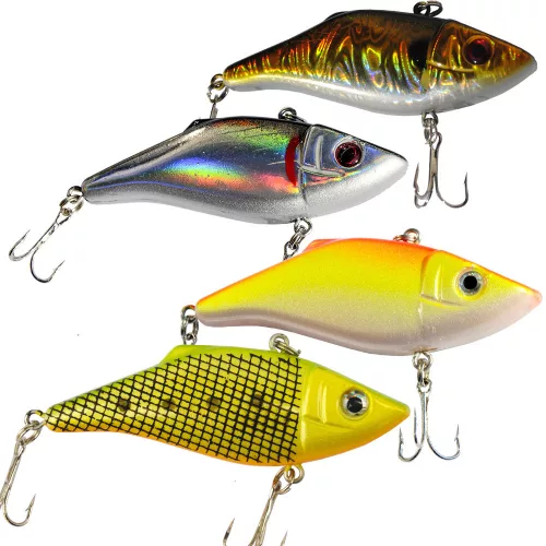 Frenetic Vibranter arany-fekete 7,5 cm 9 g terelőlapka nélküli wobbler