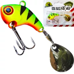 Frenetic ODA Bass 25+30 mm Tiger 10 g tail spinner