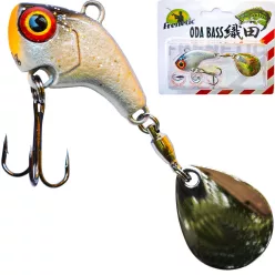 Frenetic ODA Bass 35+30 mm ezüst 18 g tail spinner