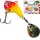 Frenetic ODA Bass 35+30 mm piros-sárga 18 g tail spinner
