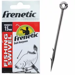   Frenetic Csali tüske 15 mm fekete nikkel csalitüske 10 db/csomag
