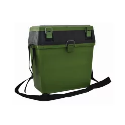   Carp Zoom Stark ülőkés láda 34 × 24 × 38 cm szerelékes láda