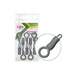   Carp Zoom Gyorskapocs + zárócső zöld helikopter szerelék 5 db/csomag
