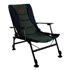   Carp Zoom N2 Komfort karfás horgászszék, 50 × 50 × 35/88 cm, zöld max 80 kg