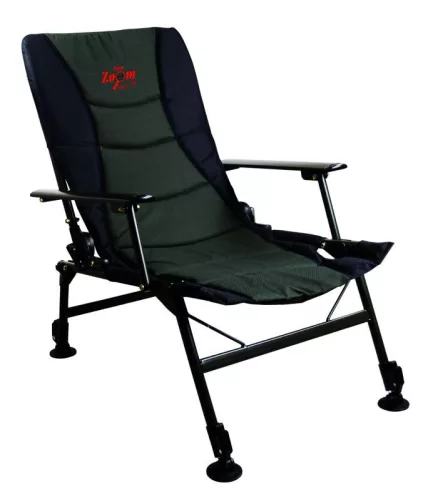 Carp Zoom N2 Komfort karfás horgászszék, 50 × 50 × 35/88 cm, zöld max 80 kg