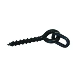   Carp Zoom Pop up csavar ovális karikával 12 mm fekete csalicsavar 10 db/csomag