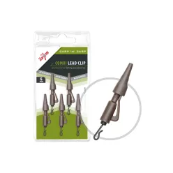   Carp Zoom Combi biztonsági zöld neonzöld ólomkapocs 5 db/csomag