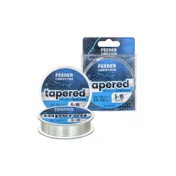   Feeder Competition Tapered vastagodó o 0,26–0,57 mm 5 × 15 m átlátszó felvastagodó monofil dobóelőke