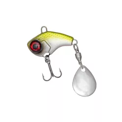   PredatorZ Metal Viber fluo sárga-fehér 3,1 cm 15 g tail spinner