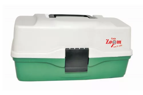 Carp Zoom Standard tálcás 3 tálcás 39 × 18,5 × 19 cm szerelékes láda