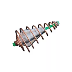 Carp Zoom Kúpos ólommal spirál etetőkosár 60 g 1 db