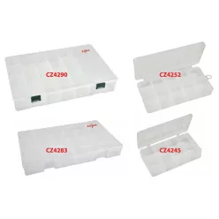   Carp Zoom Szerelékes twister álló 17,3 × 7,2 × 2,9 cm műcsalis doboz