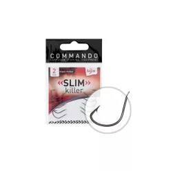 Carp Zoom Slim killer 8-as lapkás horog 10 db/csomag