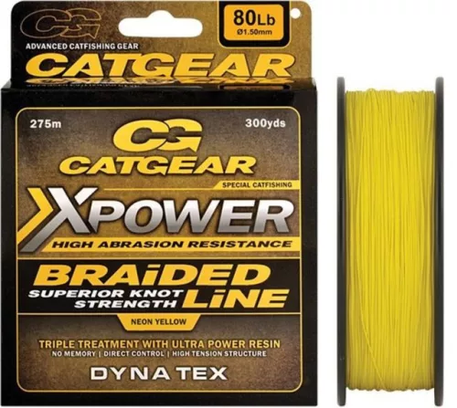 Catgear Xpower Braided 0,53 mm 275 m 150 lb fonott főzsinór