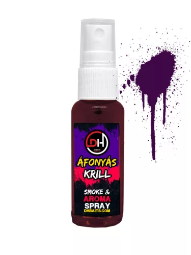 Dunai Horgászok DH Smoke & Áfonyás Krill 30 ml aromaspray