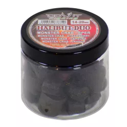   Dovit Halibut Duo (fúrt Pellet) Monster Crab Eper 14–20 mm 100 g horogpellet