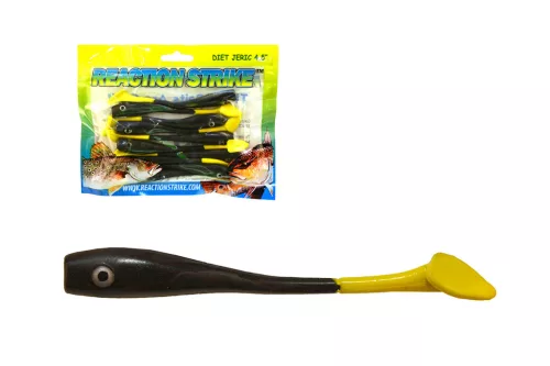 Arno Sphere Minnow fekete-sárga 11 cm 10 db/csomag gumihal