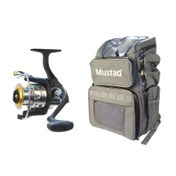 Mustad Game Time hátizsák szett Ryobi Oasys 2000 orsóval