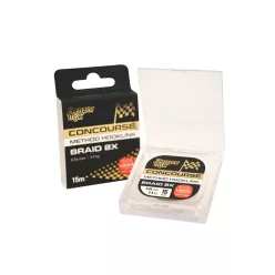   Benzár Mix Concourse Braided Hooklink 0,04 mm 15 m fonott előkezsinór