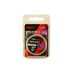   Carp Expert Pro Supple Shield Bevonatos Süllyedő Mud 10 m 20 lb barna fonott előkezsinór