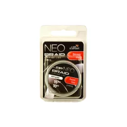   Carp Expert Neo Powerflex Kopásálló Süllyedő 10 m 15 lb sötétzöld fonott előkezsinór