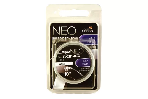 Carp Expert NEO Bait Floss Csalirögzítő Zsinór 15 lb fehér 10 m csalirögzítő zsinór