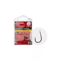   Benzár Mix Classic Carp 2-es fekete nikkel lapkás szakállas horog 6 db/csomag