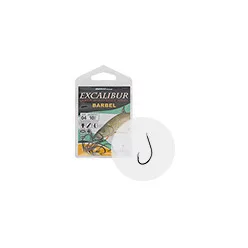 Excalibur Barbel feeder NS 1-es lapkás szakállas horog