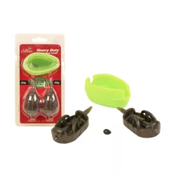   Carp Expert Heavy Duty tömködővel Go Green method kosár szett 50 g + 50 g
