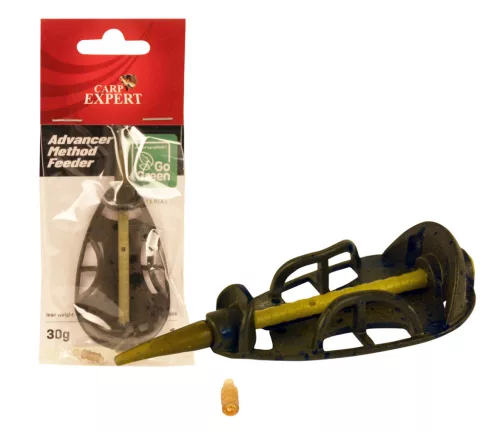 Carp Expert Advancer Go Green cink ötvözet method feeder kosár 30 g