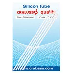 Cralusso Szilikoncső 0,7 mm átlátszó úszórögzítő szilikon
