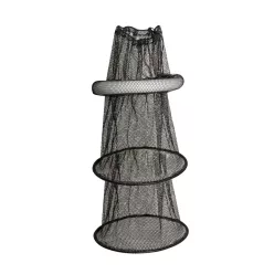   Koós 120 cm Ø 40 cm gumírozott lebegő csalihaltartó háló