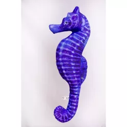 EnergoTeam csikóhal alakú párna, Baby, kék, 40 cm