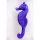 EnergoTeam csikóhal alakú párna, Baby, kék, 40 cm