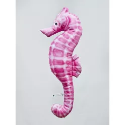 EnergoTeam csikóhal alakú párna, Baby, rózsaszín, 40 cm