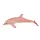 EnergoTeam delfin alakú párna, Baby, rózsaszín, 55 cm