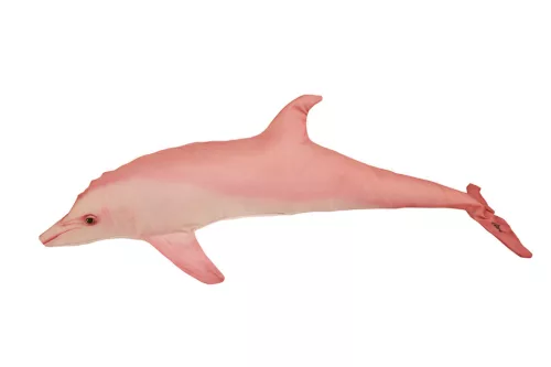 EnergoTeam delfin alakú párna, Baby, rózsaszín, 55 cm