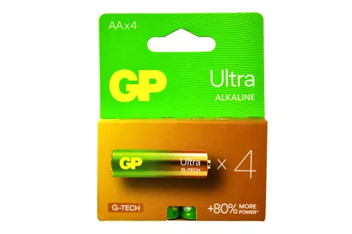 GP Batteries Gp Ultra Alkaline Lr6 15AU AA Tartós 4 db Bliszter elem