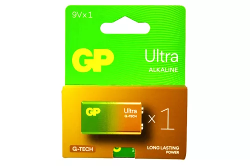 GP Batteries Gp Ultra Alkaline 1604AU 9V Block Tartós elem