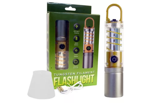EnergoTeam Outdoor Tungsten Filamnent Zseblámpa kézilámpa