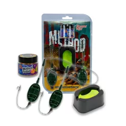 Benzár Mix Rapid Longcast method kosár szett 40 g + 40 g
