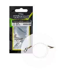   Wizard Szerelt Fluorocarbon NEO 9 kg 25 cm fluorocarbon előke 2 db/csomag